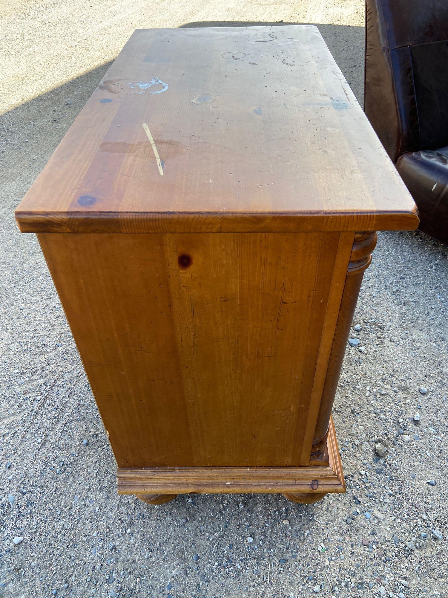 Three drawer cabinet nightstand and dresser