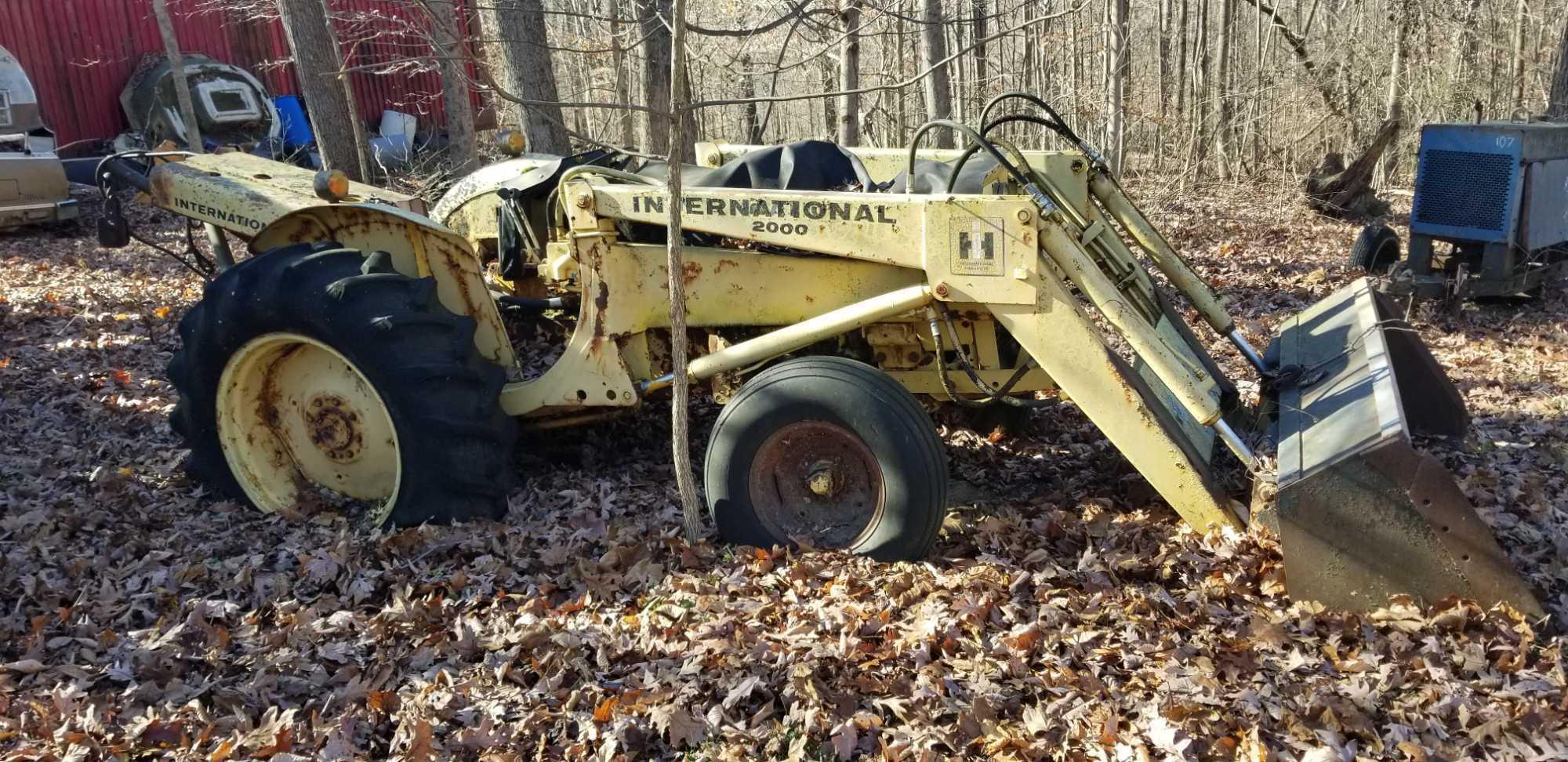 International Loader Tractor