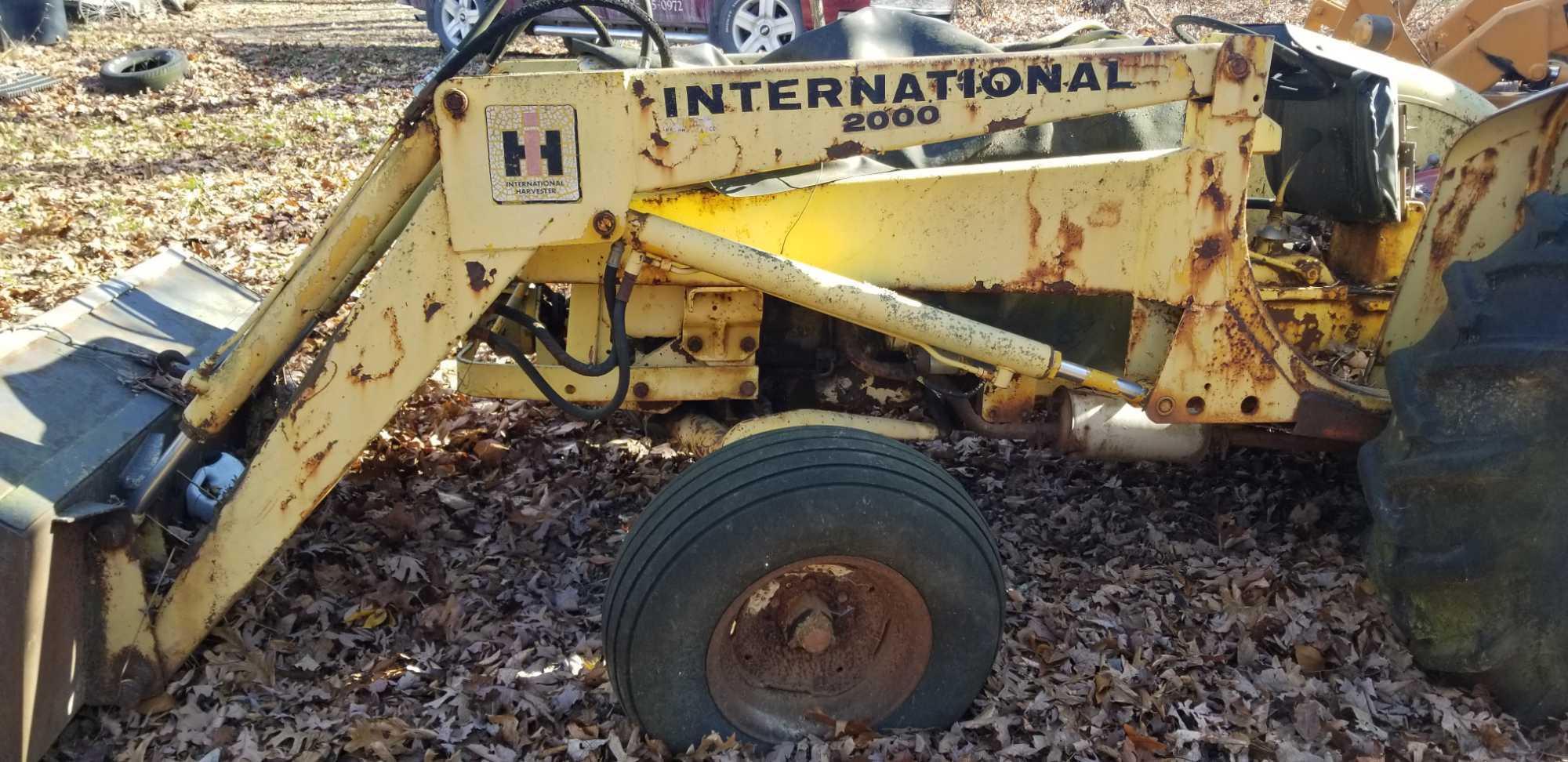 International Loader Tractor