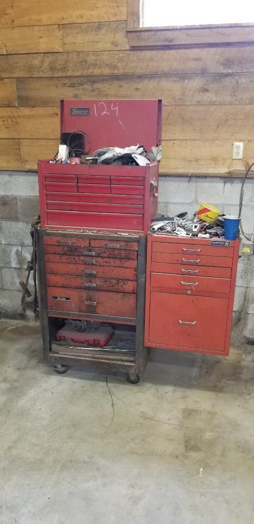 Big Rolling Tool Box and Tools
