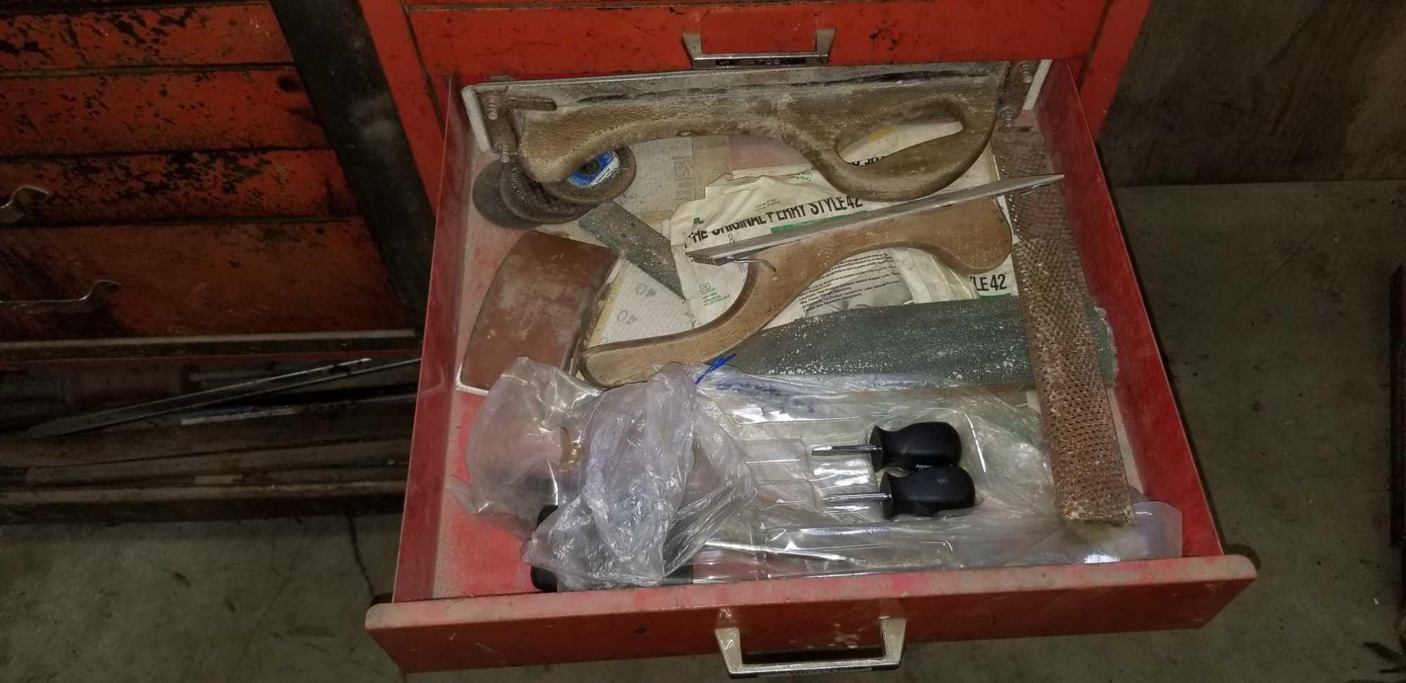 Big Rolling Tool Box and Tools