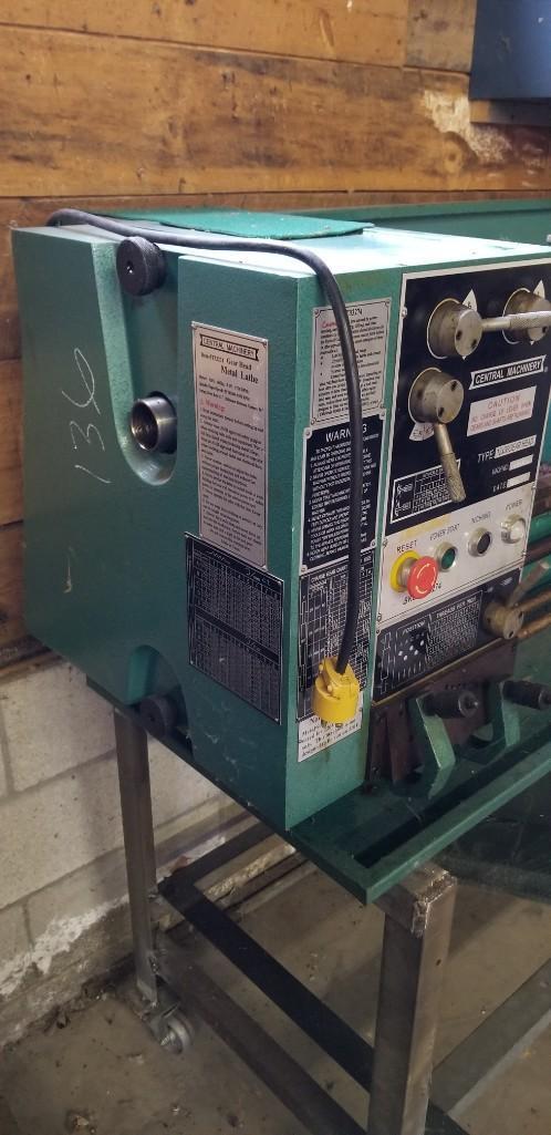 Gear Head Metal Lathe