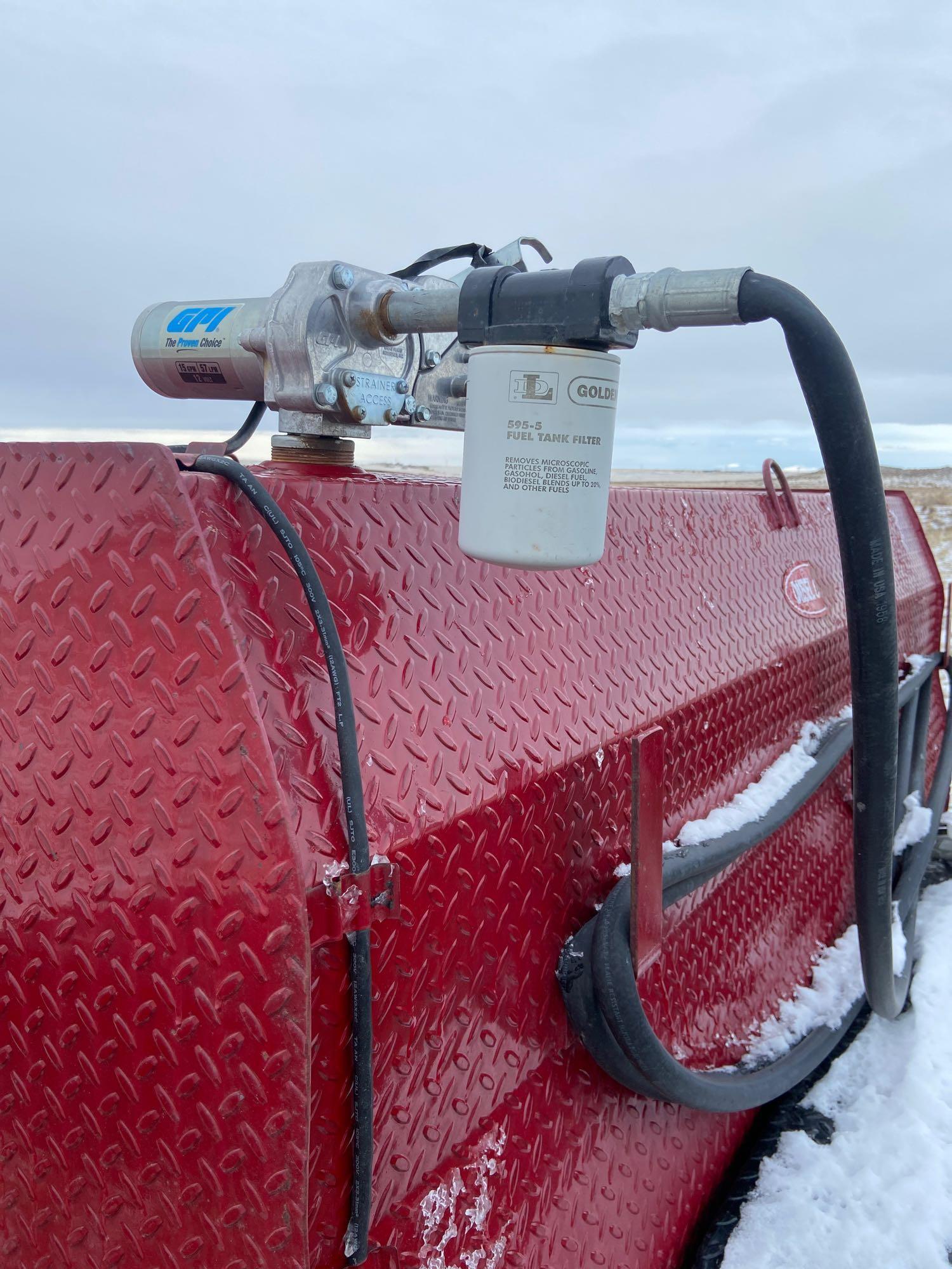 750 gallon Fuel trailer