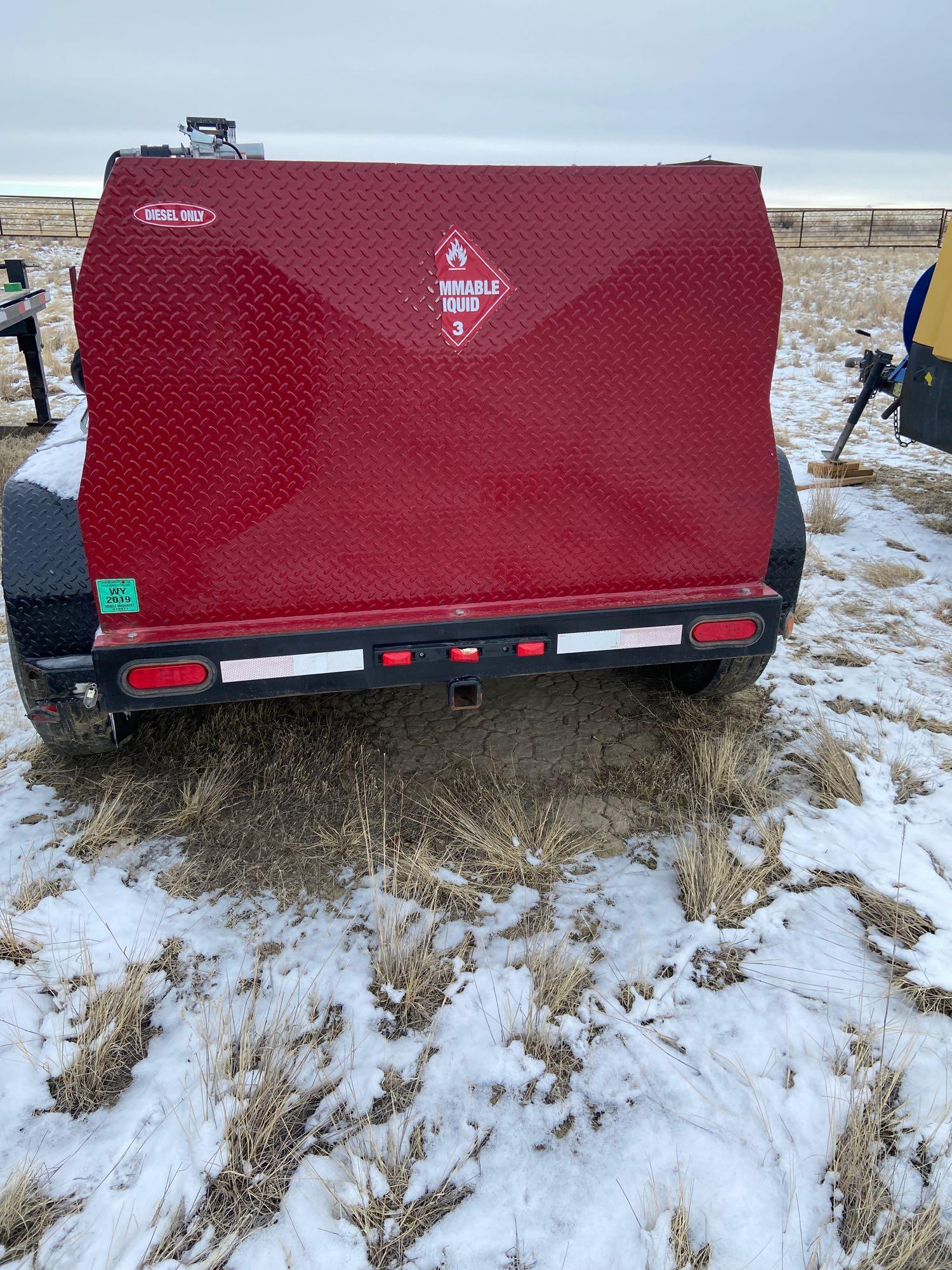 750 gallon Fuel trailer