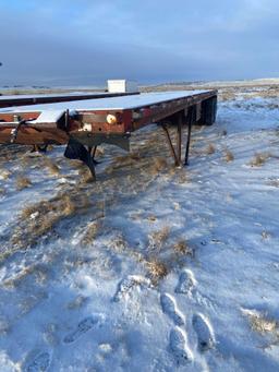 40' Flat bed trailer