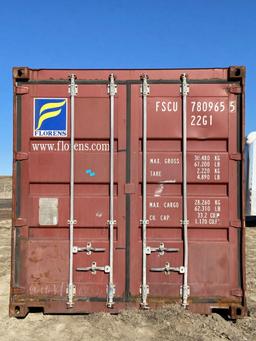 Used shipping container