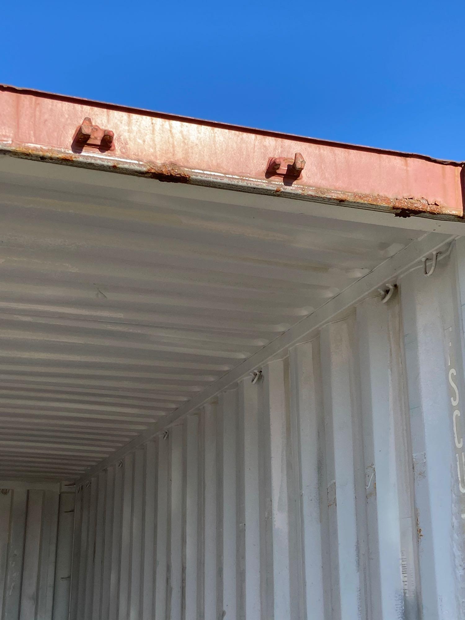 Used shipping container