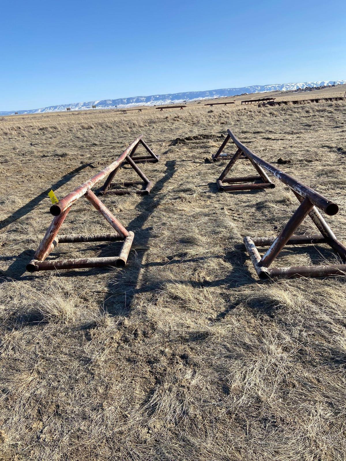 Set of two pipe racks