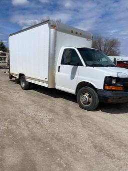 Box truck with Tommy Gate