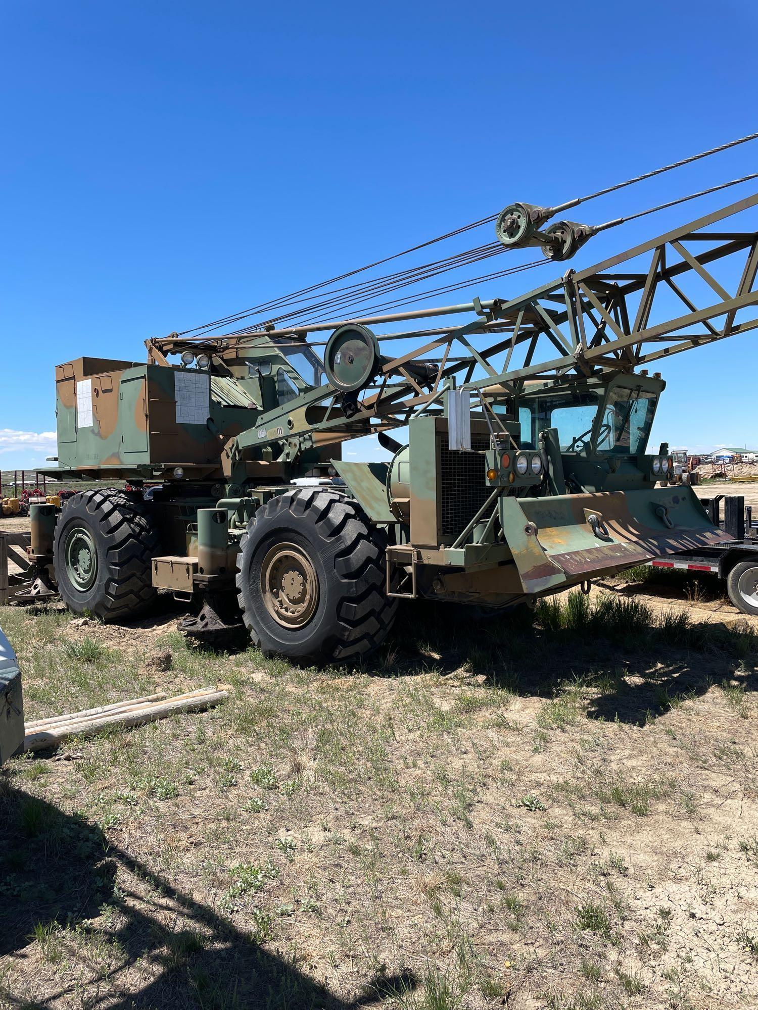 20 ton wheel mounted Crane