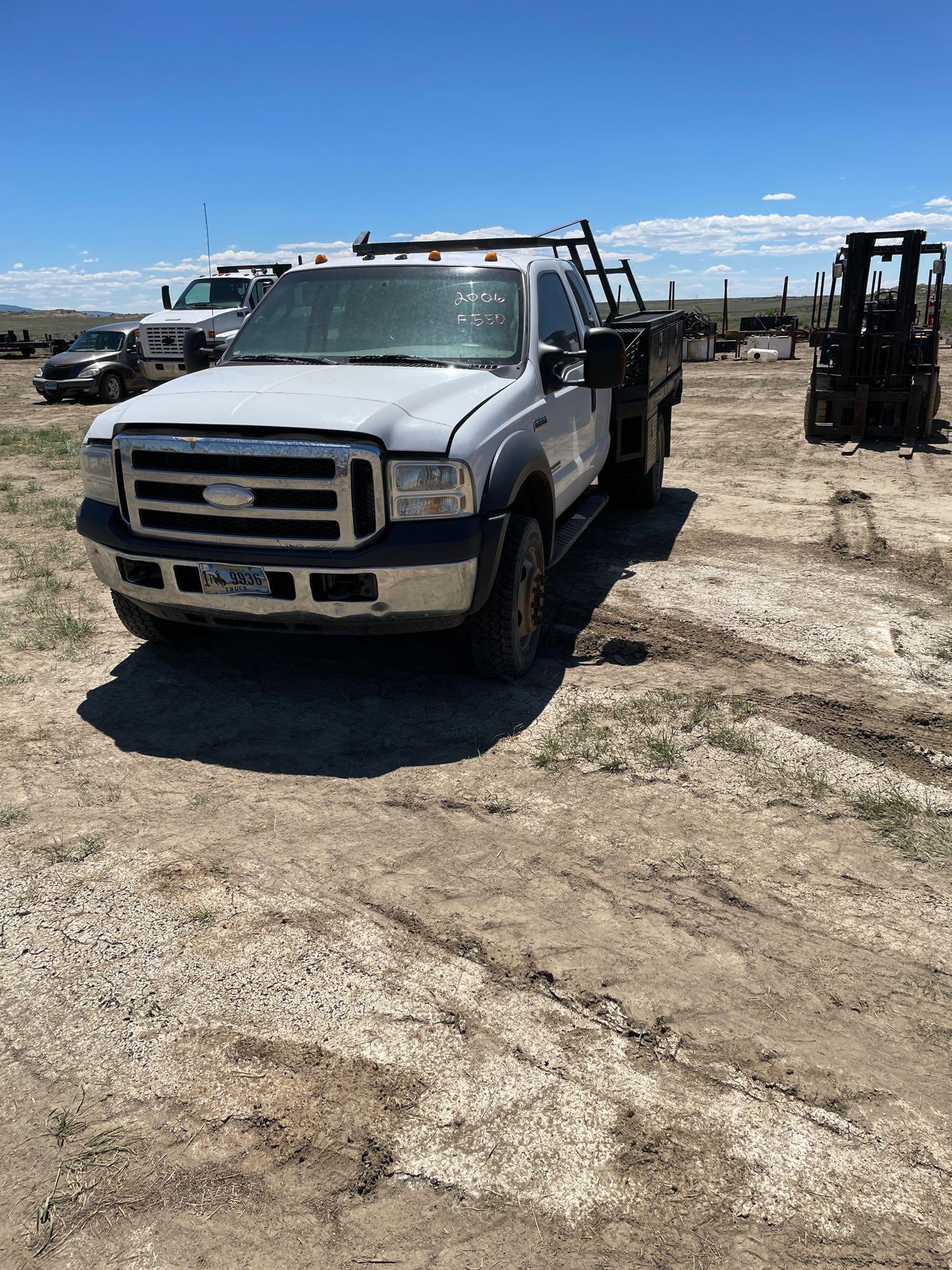 2006 Ford F 550 diesel truck