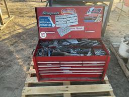 Snap-on tool box and tools