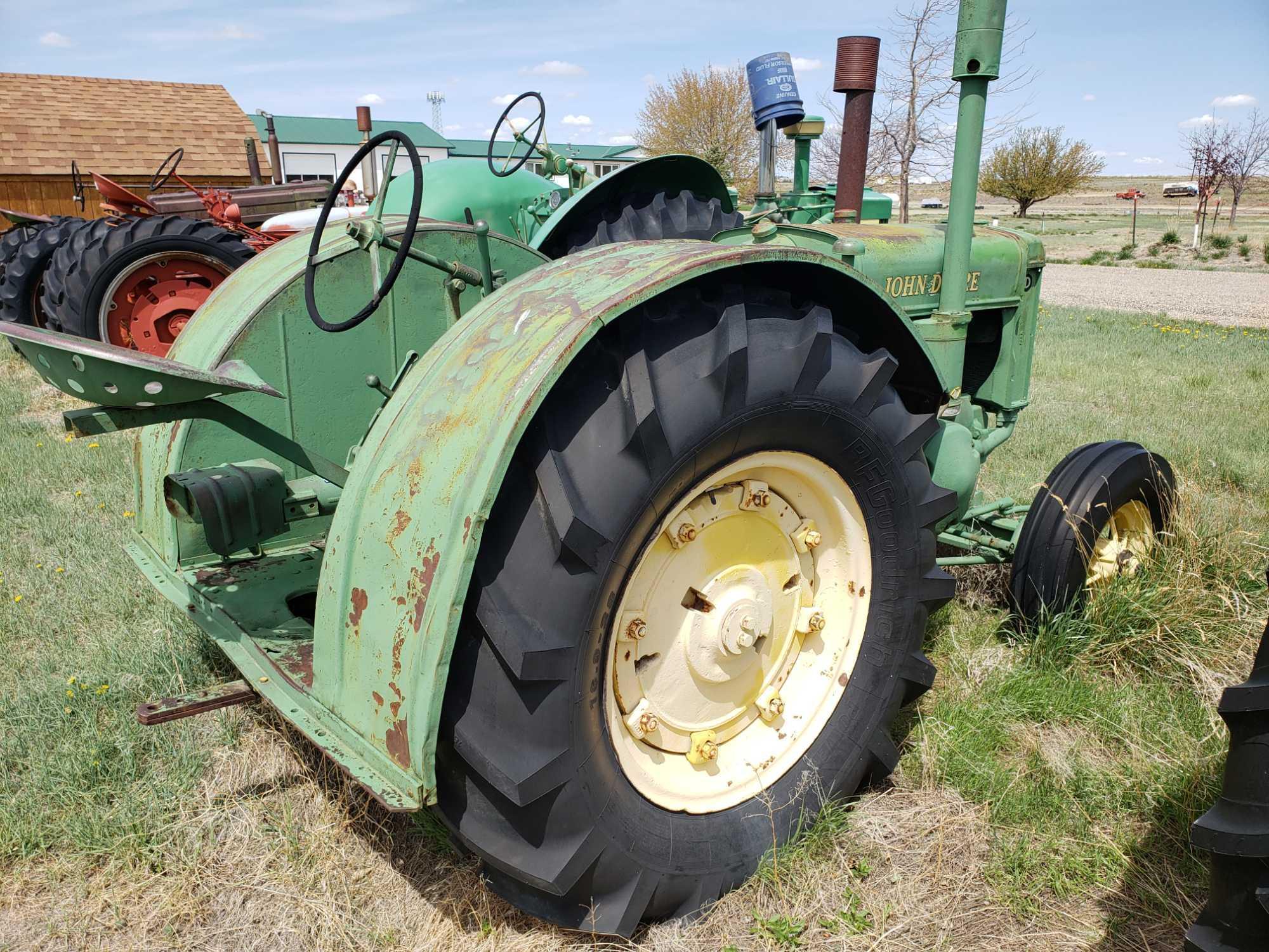 1936 D John Deere Tractor