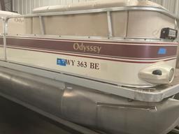 Odyssey Pontoon boat