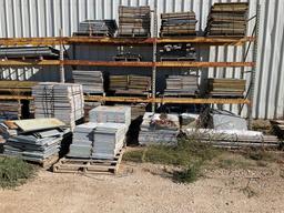 Pallet racking with miscellaneous