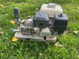 5 HP Honda motor and Landa pump