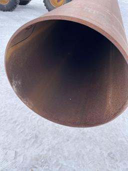 Pipe, 40 feet x 20 inches, 3/8 inch thick