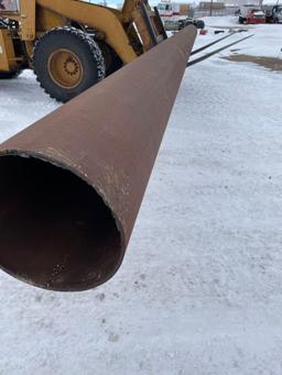 Pipe, 37 feet x 20 inches, 3/8 inch thick