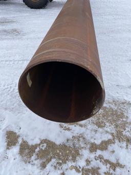 Pipe, 40 feet x 20 inches, 3/8 inch thick
