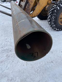 Pipe, 21 feet x 16 inches, 3/8 inch thick