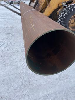 Pipe, 24 feet x 16 inches, 3/8 inch thick