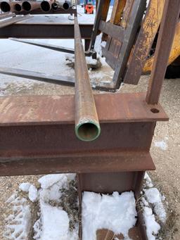 Pipe, 20.5 feet x 3.5 inches outside diameter