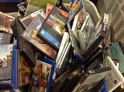 1 pallet of games and dvds