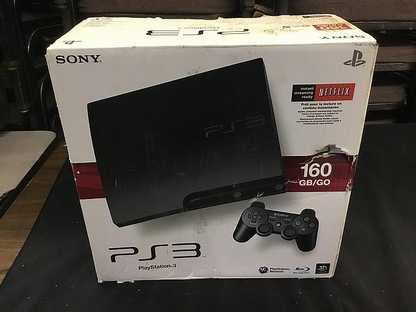 New in box PlayStation 3, 160 gb