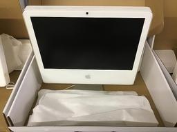 Apple iMac with plug