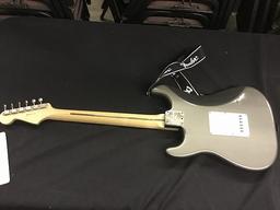 Fender Stratocaster electric guitar,has some chips and scratches, Does not say where it was made,wit