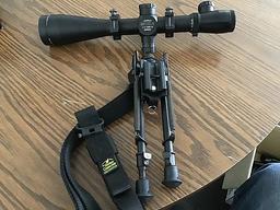 LEUPOLD MARK4 scope  rifle  tripod