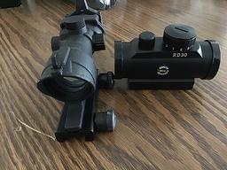BSA red dot scope , small rifle scope