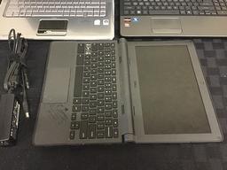 3 laptops GATEWAY, HP, DELL PD seized Possibly locked, no chargers, hard drive possibly remove, some
