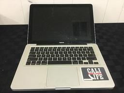 MacBook A1278 HARD DRIVE POSSIBLY REMOVE Possibly locked, no charger, some damage