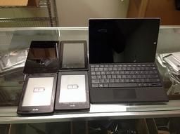 Tablets 3 kindle, ASUS, HP possibly locked