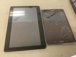 Tablets No chargers, some damage