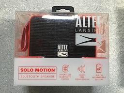 Head phones, pulse wireless speaker, Altec Lansing solo motion Bluetooth speaker