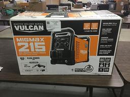 new Vulcan migmax 215 mig inverter power source VW215 MM