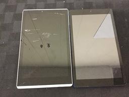 Tablets Ellipsis, nextbook, LG, IPad A1490 A1219 Possibly locked, Some damage