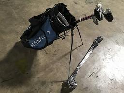 Taylor made golf clubs, maxfli golf bag, mizuno jpx900 golf clubs