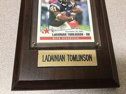 LaDainian Tomlinson Trading Card Authenticity Unknown