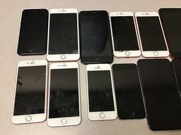 12 IPhones A1633 A1549 A1533 A1723 A1660 A1778 A1687 A1661A1779 POSSIBLY LOCKED,UNKNOWN ACTIVATION S