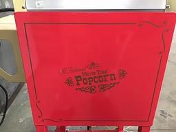 Old fashioned Movie Time popcorn machine