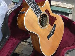 Taylor acoustic guitar 614ce