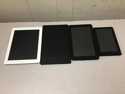 Tablets (Possibly locked Possibly locked, no chargers, some damage