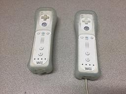 Nintendo Wii with controllers NOTE: This unit is being sold AS IS/WHERE IS via Timed Auction and is