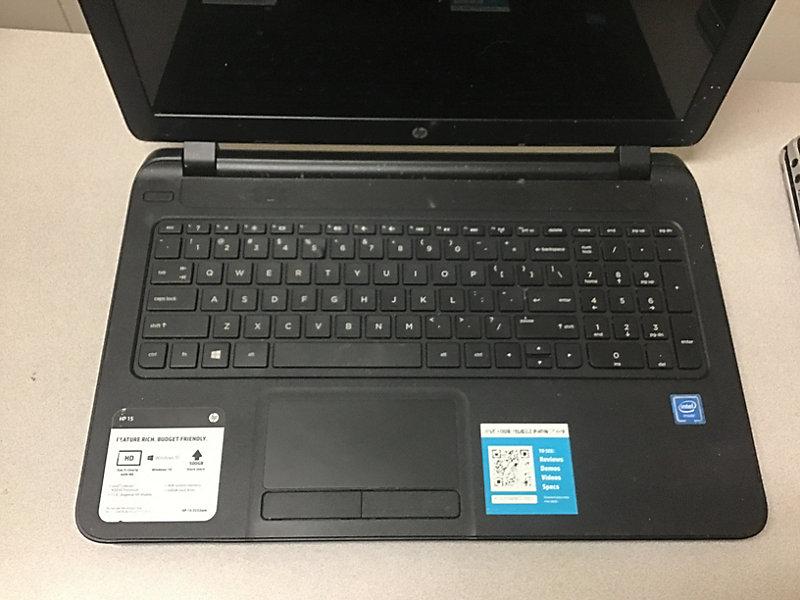 Laptop computers (Used Used, possibly locked, no chargers, some damage