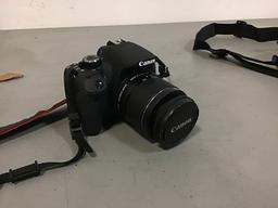 Canon EOS rebel T4i camera with bag (Used ) NOTE: This unit is being sold AS IS/WHERE IS via Timed A