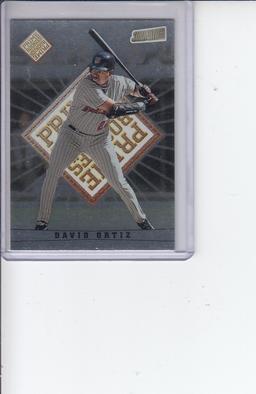 DAVID ORTIZ 1998 STADIUM CLUB ROOKIE CARD