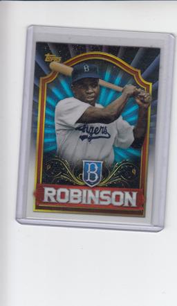 JACKIE ROBINSON 2011 TOPPS MYSTERY BOX LEGENDS REFRACTOR